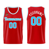Custom Red Royal Basketball Jersey for Men Women Adult Youth Stitched Name Number Logo