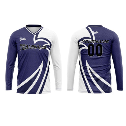 Custom Gray Blue Basketball Soccer Football Shooting Long T-Shirt for Adults and Kids