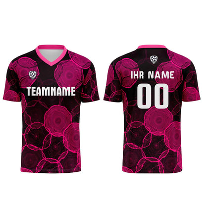 Custom Black Powder Uniform Jersey Kids Adults Personalized Set Jersey Shirt