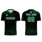 Custom Green Uniform Jersey Kids Adults Personalized Set Jersey Shirt