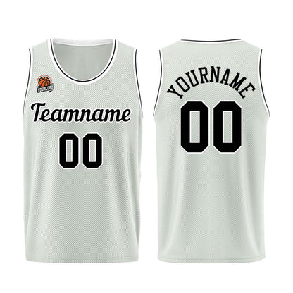 Custom Gray-Black Basketball Jersey for Men Women Adult Youth Stitched Name Number Logo