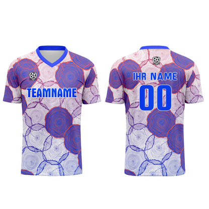 Custom White Blue Orange Uniform Jersey Kids Adults Personalized Set Jersey Shirt