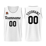 Custom White-Black Basketball Jersey for Men Women Adult Youth Stitched Name Number Logo
