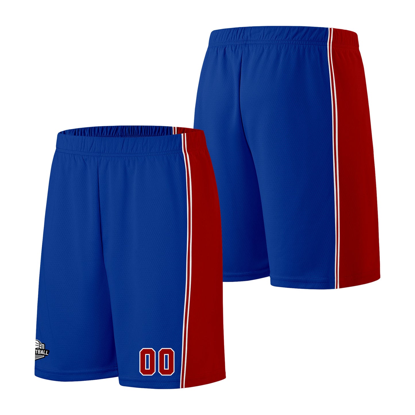 Custom Royal Red Basketball Jersey for Men Women Adult Youth Stitched Name Number Logo