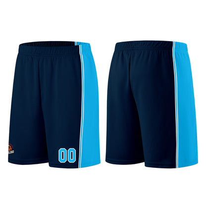 Custom Dark Blue-Light Blue Basketball Jersey for Men Women Adult Youth Stitched Name Number Logo
