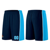 Custom Dark Blue-Light Blue Basketball Jersey for Men Women Adult Youth Stitched Name Number Logo