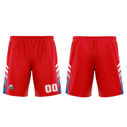 Custom Red Blue Basketball Jersey Uniform Suit Printed Your Logo Name Number