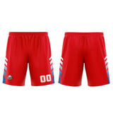 Custom Red Blue Basketball Jersey Uniform Suit Printed Your Logo Name Number