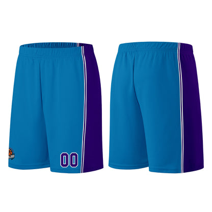 Custom Blue-Purple Basketball Jersey for Men Women Adult Youth Stitched Name Number Logo
