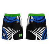 Custom Blue Green Uniform Jersey Kids Adults Personalized Set Jersey Shirt