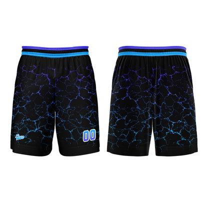 Custom Blue Purple Basketball Jersey Uniform Suit Printed Your Logo Name Number