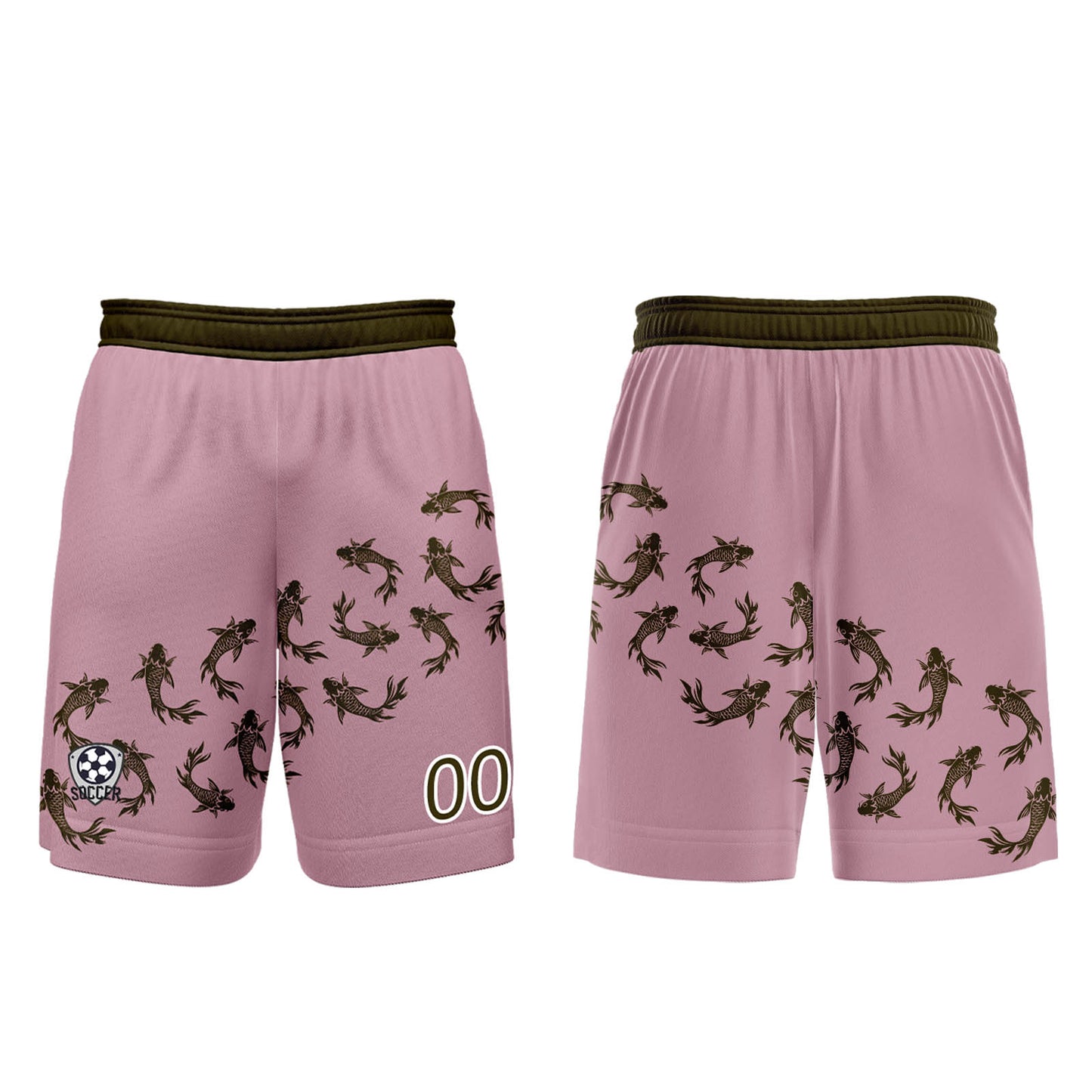 Custom Pink Soccer Uniform Jersey Kids Adults Personalized Set Jersey Shirt
