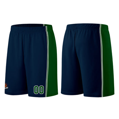 Custom Dark Blue-Green Basketball Jersey for Men Women Adult Youth Stitched Name Number Logo