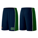 Custom Dark Blue-Green Basketball Jersey for Men Women Adult Youth Stitched Name Number Logo