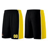 Custom Black-Yellow Basketball Jersey for Men Women Adult Youth Stitched Name Number Logo