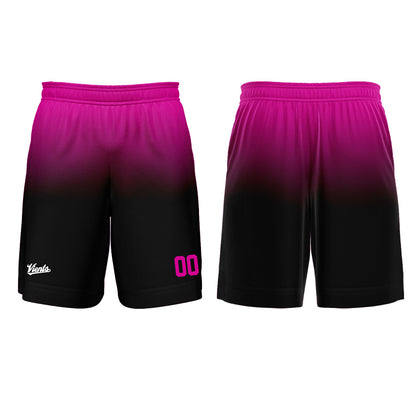 Custom Pink Black Basketball Soccer Football Shooting Long T-Shirt for Adults and Kids