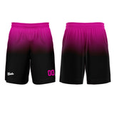 Custom Pink Black Basketball Soccer Football Shooting Long T-Shirt for Adults and Kids