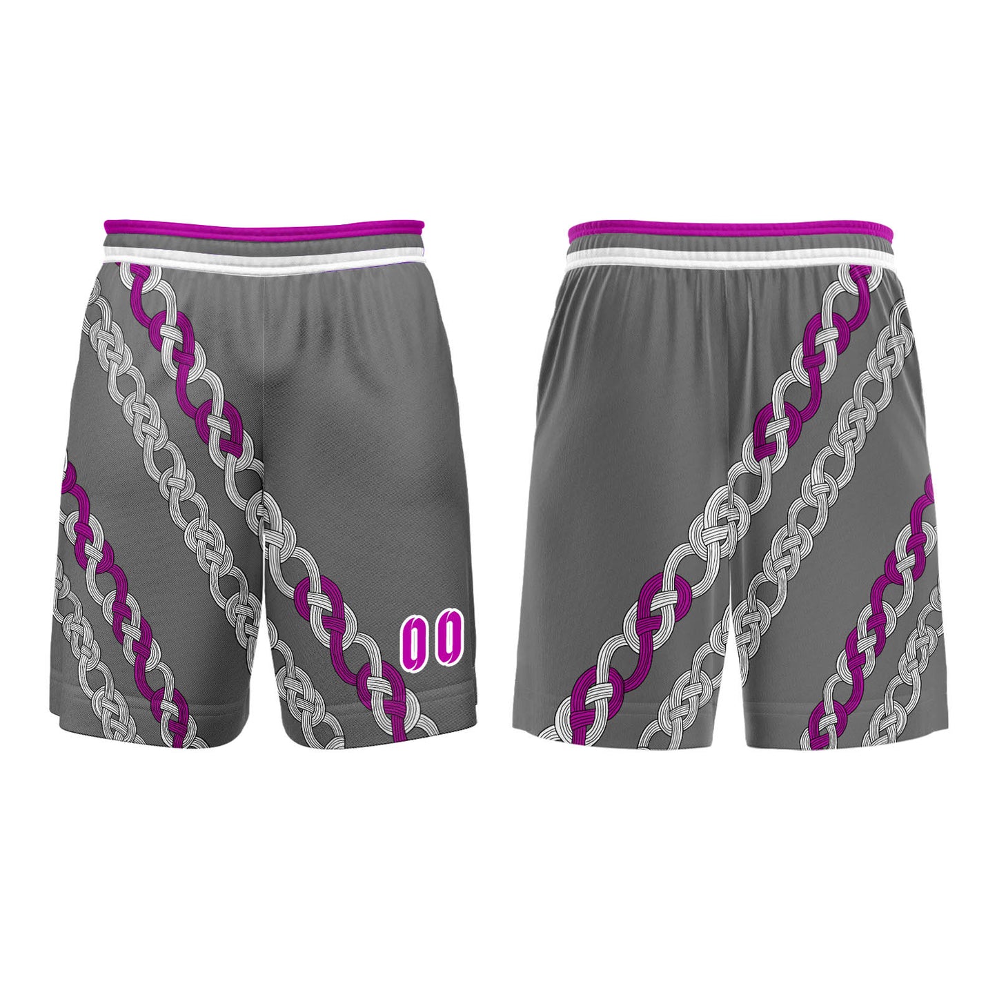 Custom Ash Powder Basketball Jersey Uniform Suit Printed Your Logo Name Number