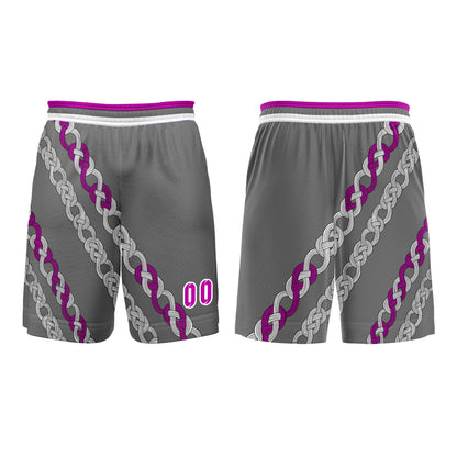 Custom Ash Powder Basketball Jersey Uniform Suit Printed Your Logo Name Number