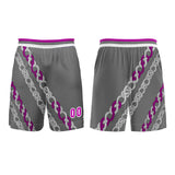 Custom Ash Powder Basketball Jersey Uniform Suit Printed Your Logo Name Number