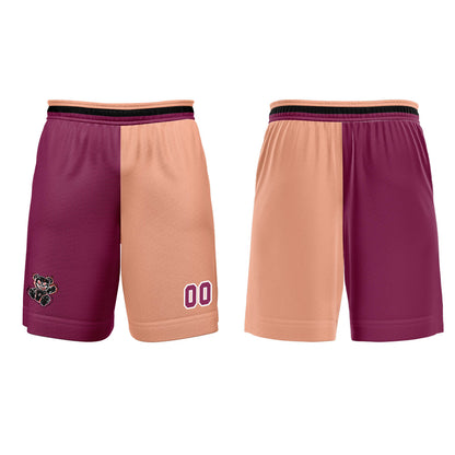 Custom Rose Red Basketball Jersey Uniform Suit Printed Your Logo Name Number