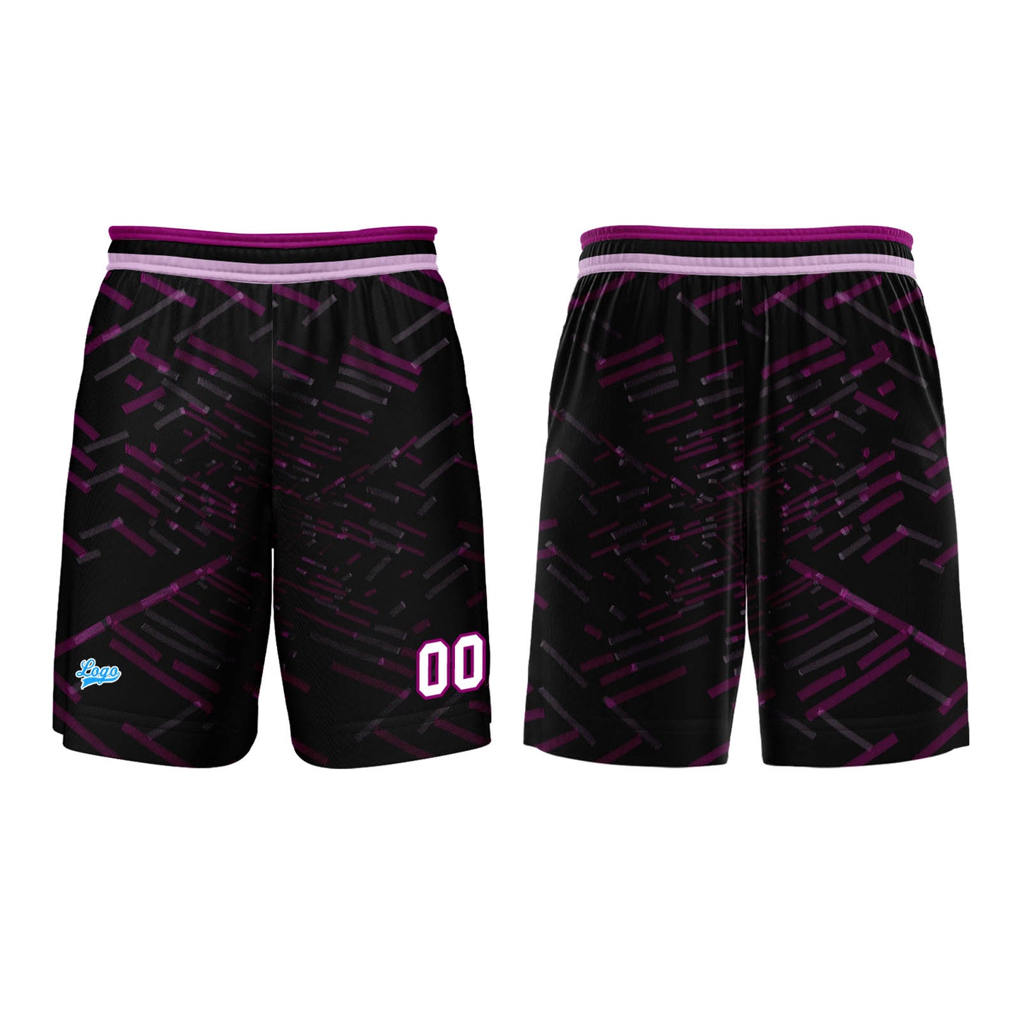 Custom Black Rose Red Basketball Jersey Uniform Suit Printed Your Logo Name Number