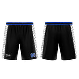 Custom Black Blue Basketball Jersey Uniform Suit Printed Your Logo Name Number