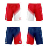 Custom Red White Reversible Basketball Suit for Adults and Kids Personalized Jersey