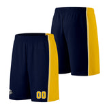 Custom Navy Yellow Basketball Jersey for Men Women Adult Youth Stitched Name Number Logo