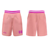Custom Pink Purple Rose Red Basketball Jersey Uniform Suit Printed Your Logo Name Number