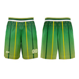 Custom Green Basketball Jersey Uniform Suit Printed Your Logo Name Number