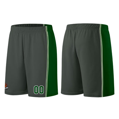 Custom Dark Gray-Green Basketball Jersey for Men Women Adult Youth Stitched Name Number Logo