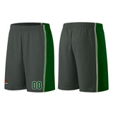 Custom Dark Gray-Green Basketball Jersey for Men Women Adult Youth Stitched Name Number Logo