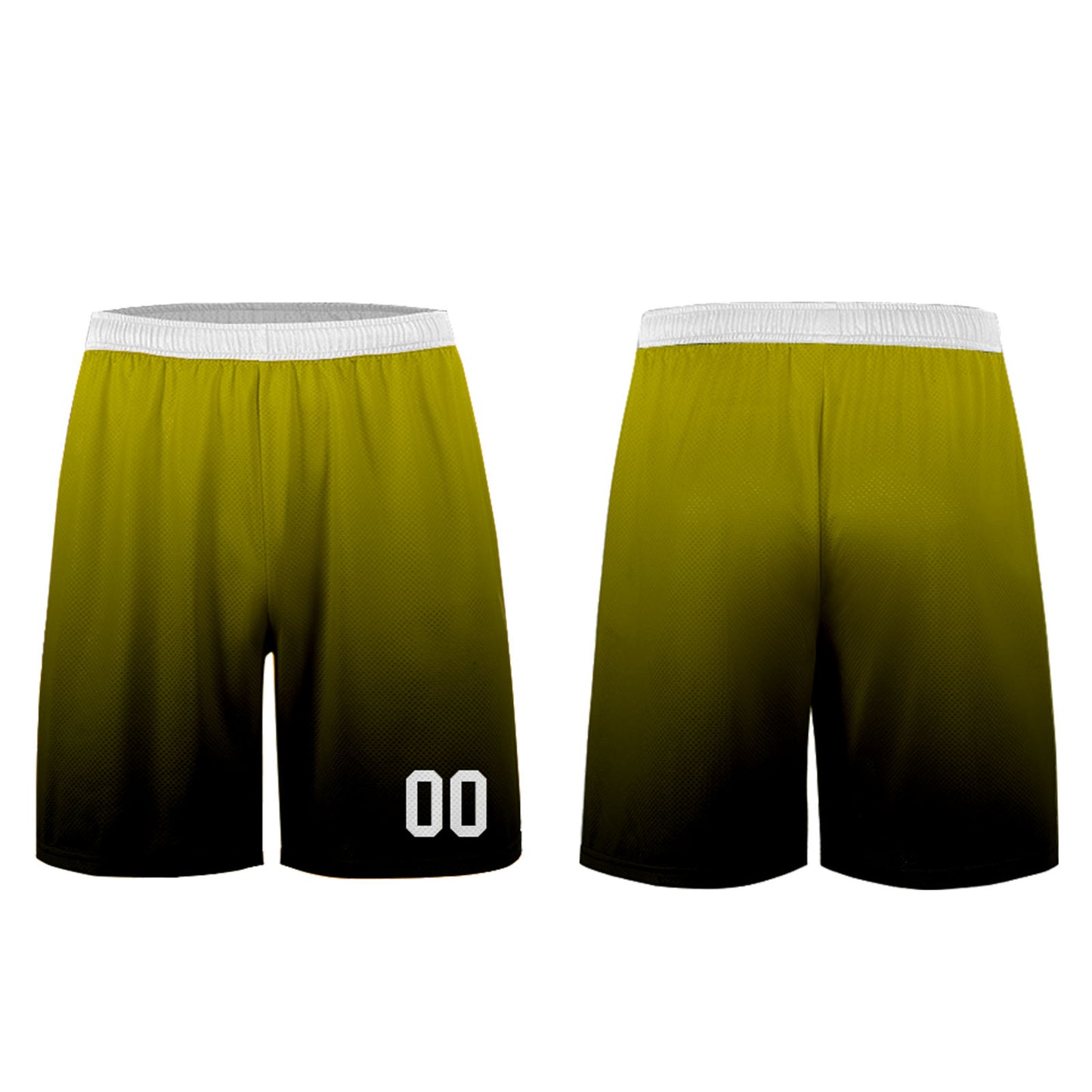 Custom Yellow Black Uniform Jersey Kids Adults Personalized Set Jersey Shirt