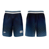 Custom  Blue Gray Basketball Jersey Uniform Suit Printed Your Logo Name Number