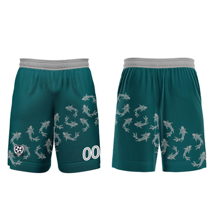 Custom Dark Green Soccer Uniform Jersey Kids Adults Personalized Set Jersey Shirt