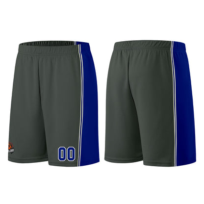 Custom Dark Gray-Royal Basketball Jersey for Men Women Adult Youth Stitched Name Number Logo