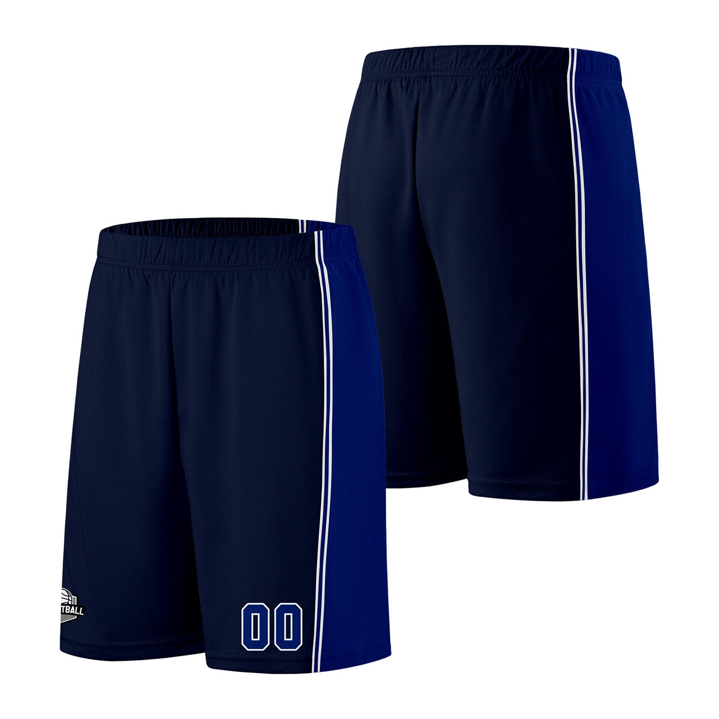 Custom Navy Royal Basketball Jersey for Men Women Adult Youth Stitched Name Number Logo
