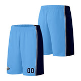 Custom Light Blue Navy Basketball Jersey for Men Women Adult Youth Stitched Name Number Logo