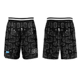 Custom Black Basketball Jersey Uniform Suit Printed Your Logo Name Number