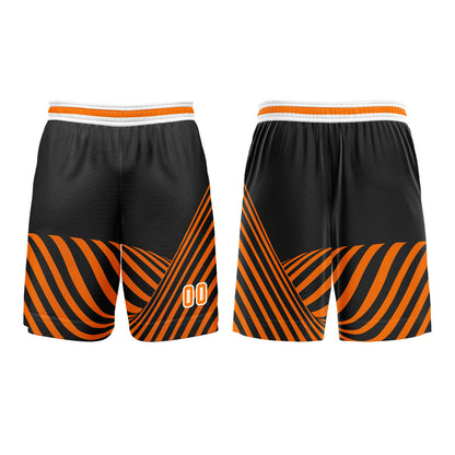 Custom Orange Basketball Jersey Uniform Suit Printed Your Logo Name Number