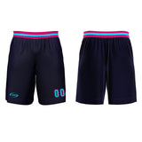 Custom Navy Raspberry Bright Blue Basketball Jersey Uniform Suit Printed Your Logo Name Number