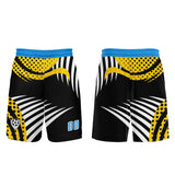 Custom Yellow Blue Uniform Jersey Kids Adults Personalized Set Jersey Shirt