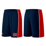 Custom Dark Blue-Red Basketball Jersey for Men Women Adult Youth Stitched Name Number Logo