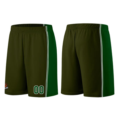 Custom Army Green-Green Basketball Jersey for Men Women Adult Youth Stitched Name Number Logo