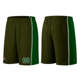 Custom Army Green-Green Basketball Jersey for Men Women Adult Youth Stitched Name Number Logo