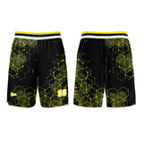 Custom Yellow Basketball Jersey Uniform Suit Printed Your Logo Name Number