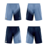 Custom Blue Reversible Basketball Suit for Adults and Kids Personalized Jersey