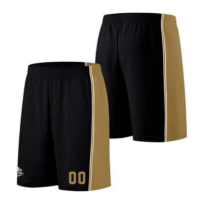 Custom Black Gold Basketball Jersey for Men Women Adult Youth Stitched Name Number Logo