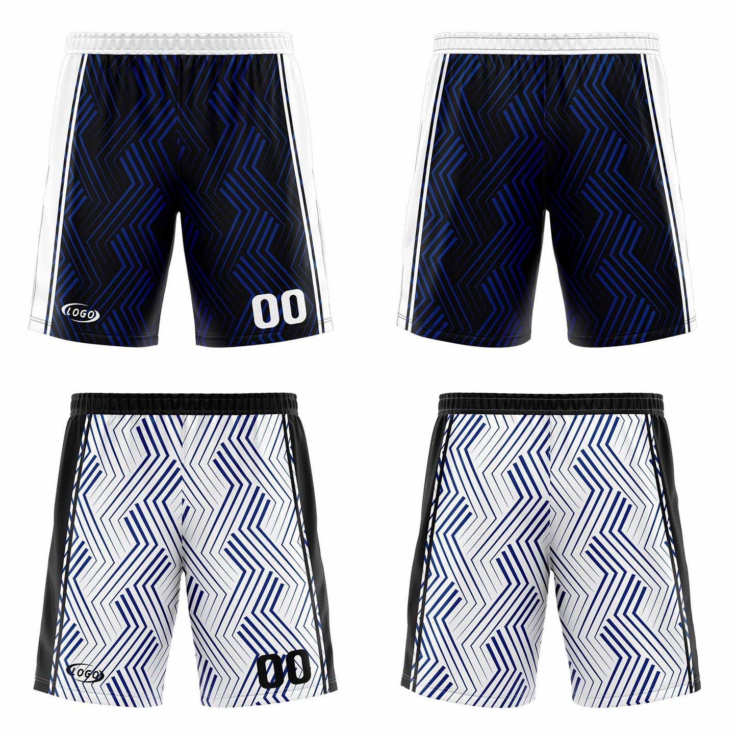 Custom Black White Reversible Basketball Suit for Adults and Kids Personalized Jersey
